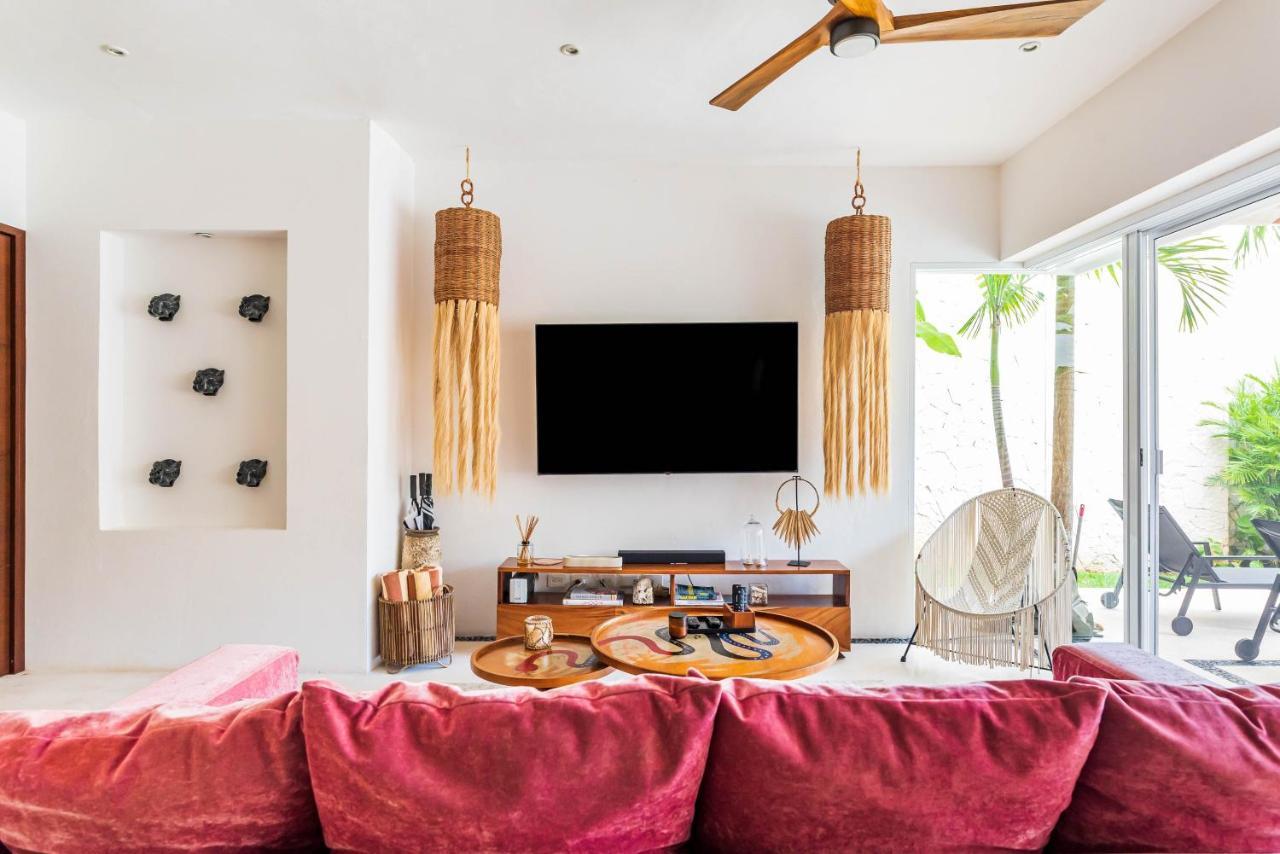 Villa Ek'Balam & Villa Flamingo, Luxury Villas, Private Pool, Private Garden, Jacuzzi, 24H Security Tulum Exterior foto
